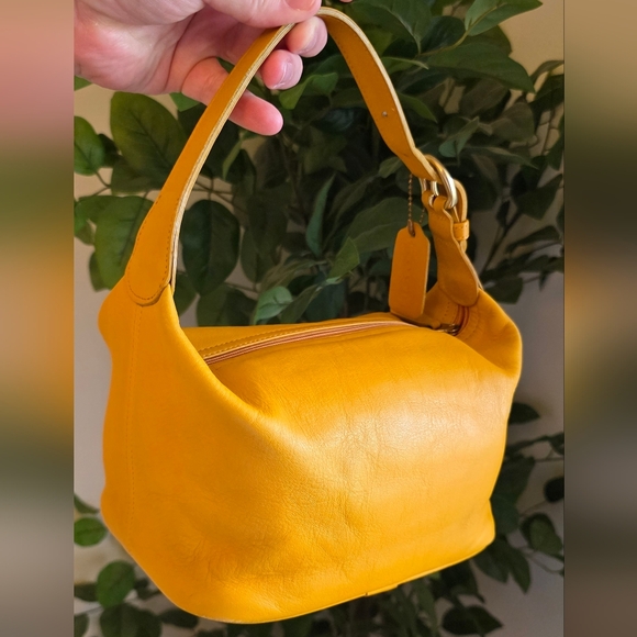 Coach Handbags - Coach Vintage Soho Mini Hobo Mustard 4145